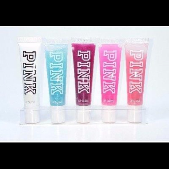 💗VS PINK ENDLESS WEEKEND 5PC LIP GLOSS SET - Picture 2 of 8